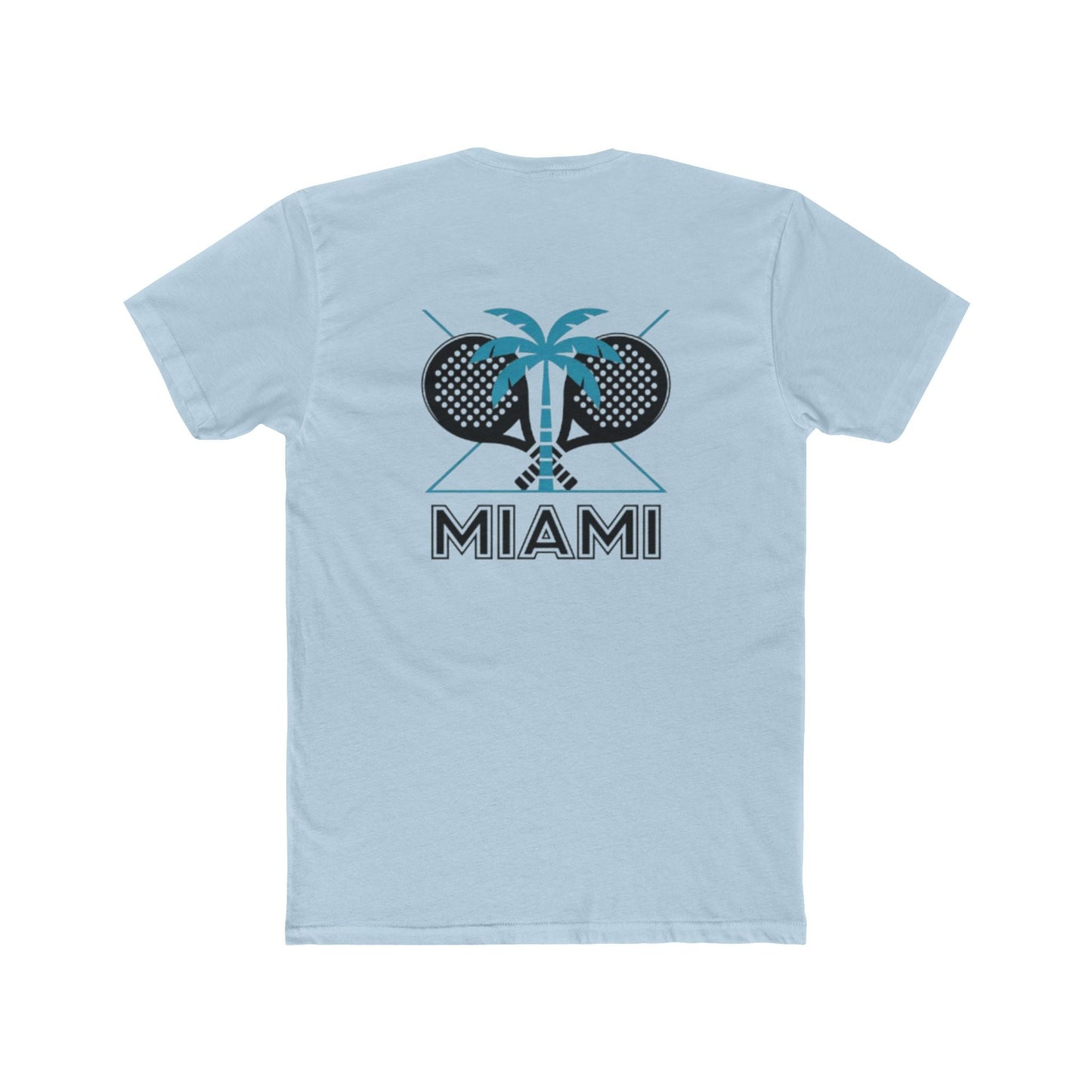 Miami Padel Tee - Teal Printify