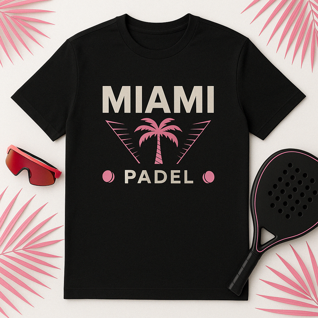 Miami "Pink Palm" Tee
