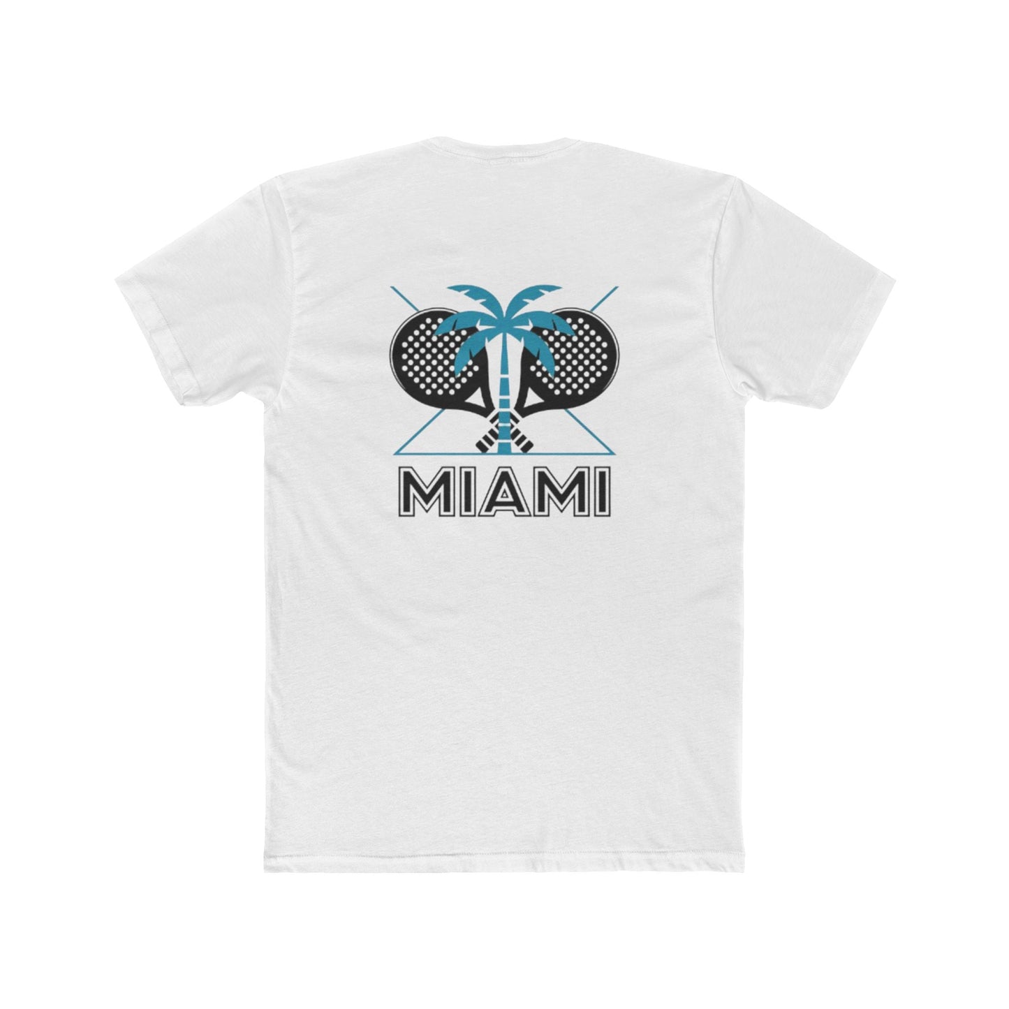 Miami Padel Tee - Teal Printify