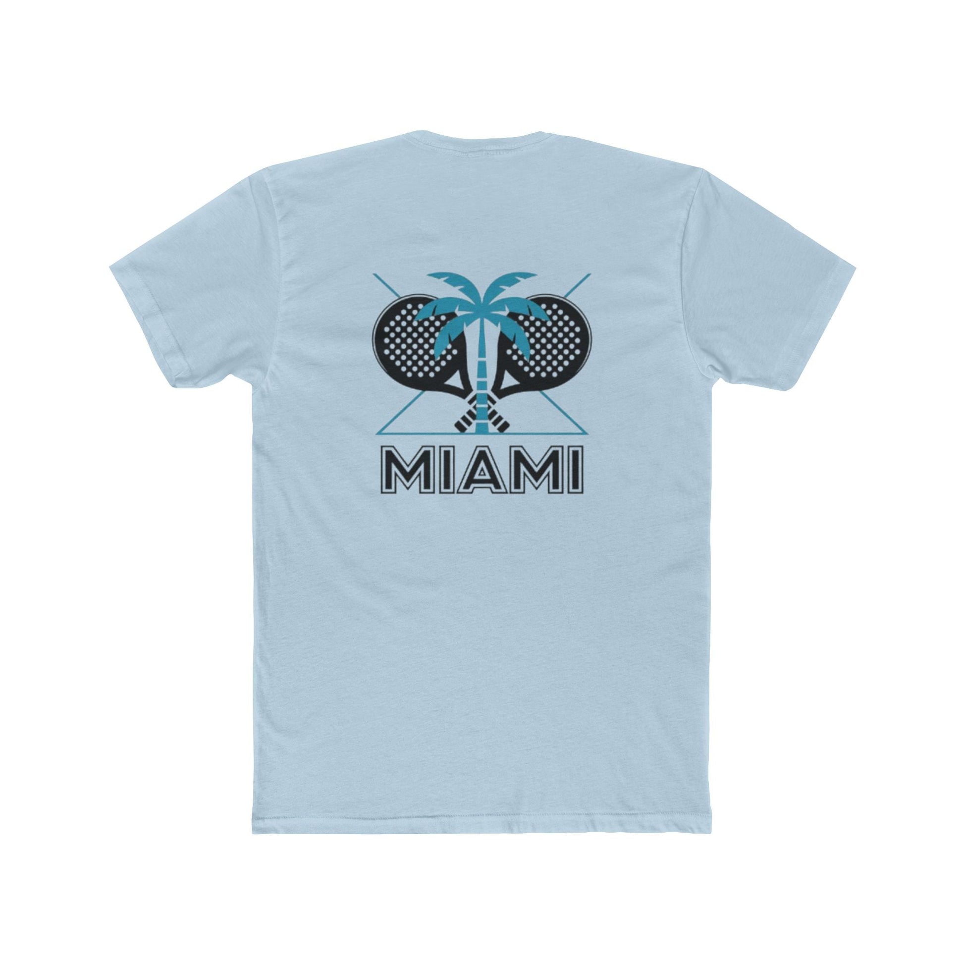 Miami Padel Tee - Teal Printify