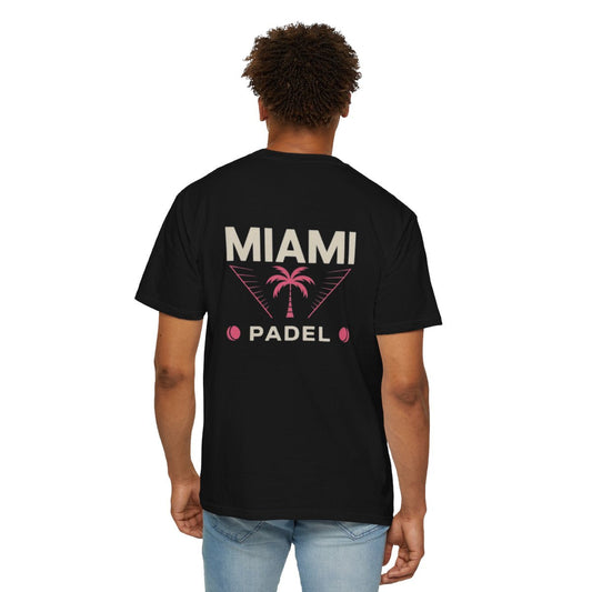 Miami "Pink Palm" Tee Printify