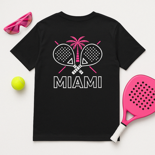 Miami Padel Tee Printify