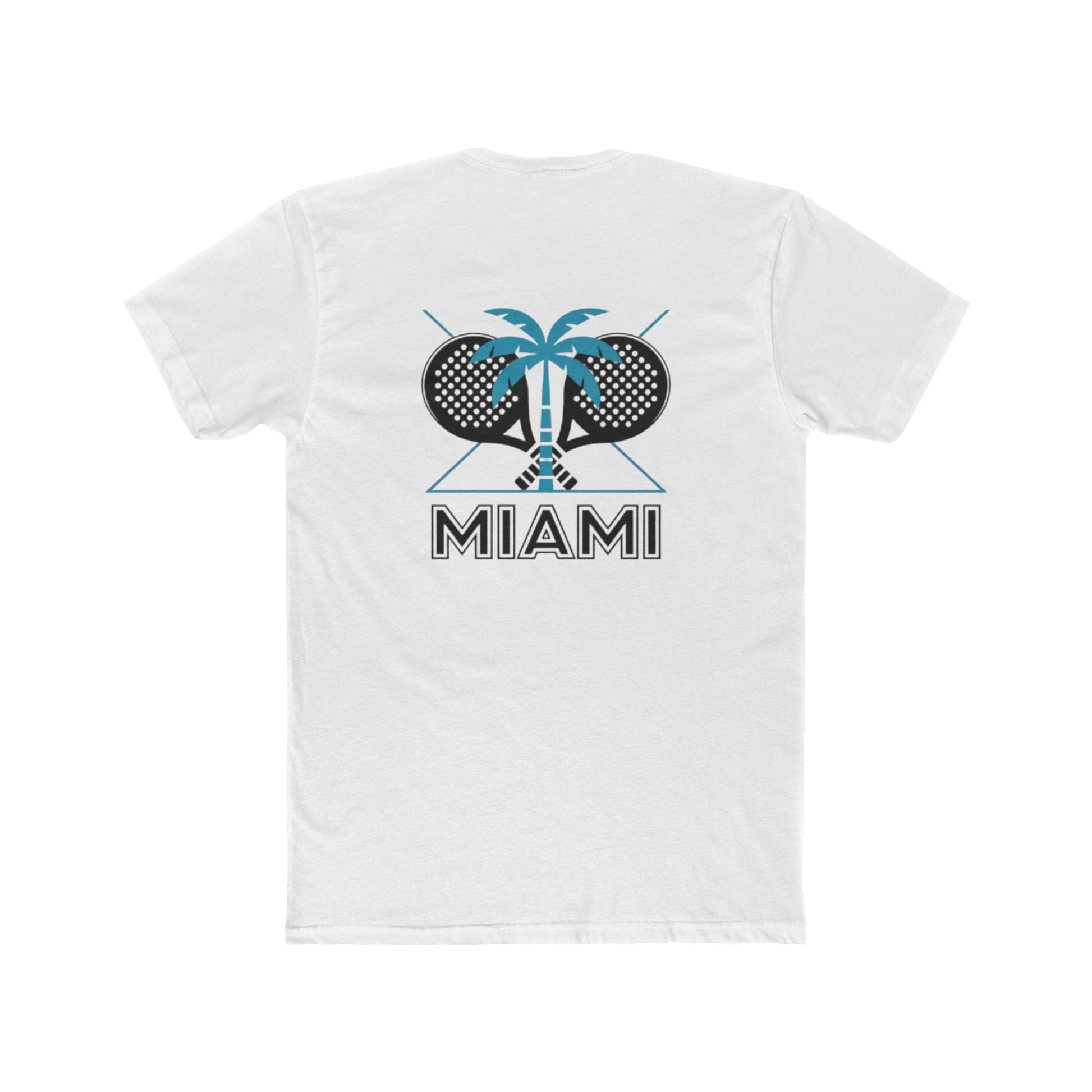 Miami Padel Tee - Teal Printify